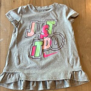 Nike Kids Gray Graphic T-Shirt - Nike Sports